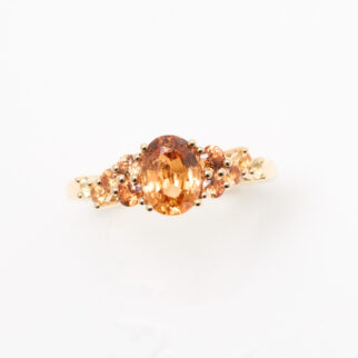 bague grenat mandarin