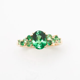 bague tsavorite