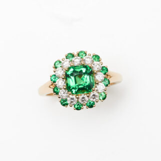 bague tsavorite
