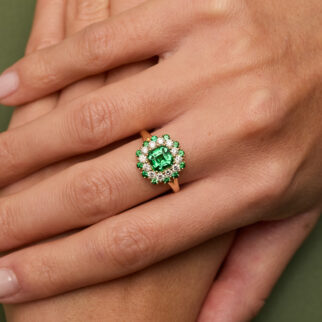 Bague Colombo - Tsavorite 1.63 carats