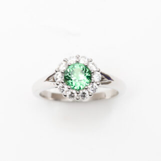 bague tsavorite