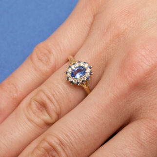 Bague Colombo - Saphir Cornflower 0.55 carats