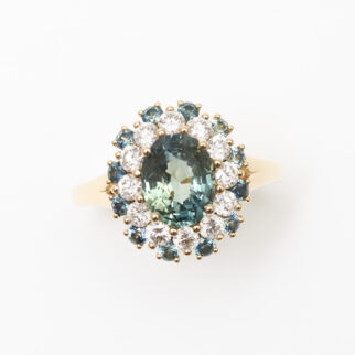 Bague Colombo - Saphir Teal 2.01 carats