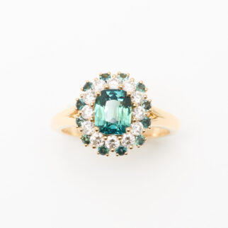 Bague Saphir Teal