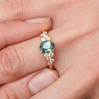 Bague Horana - Saphir Teal 1.62 carats