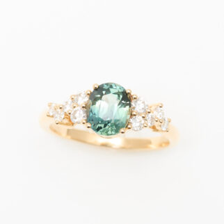 bague horana saphir teal