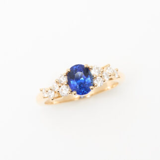 bague horana saphir or jaune