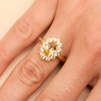 Bague Colombo - Saphir Jaune 1.62 carats