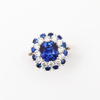 bague saphir peacock