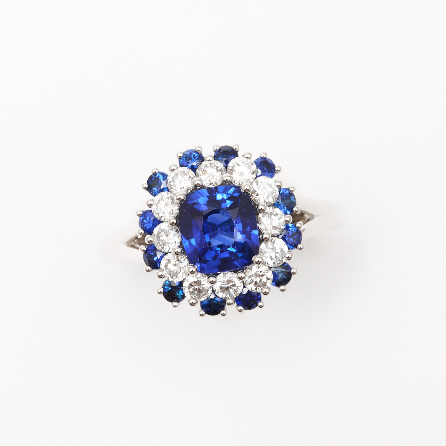 bague saphir peacock