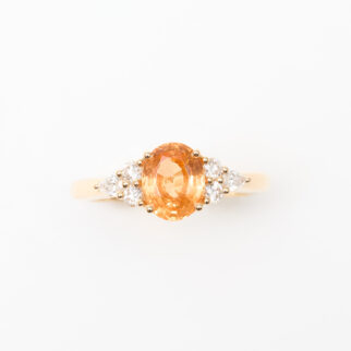 bague grenat mandarin