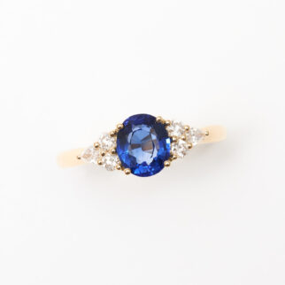bague saphir peacock