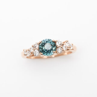 bague horana saphir teal