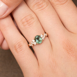 Bague Horana - Saphir Teal 1.42 carats