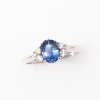 bague saphir