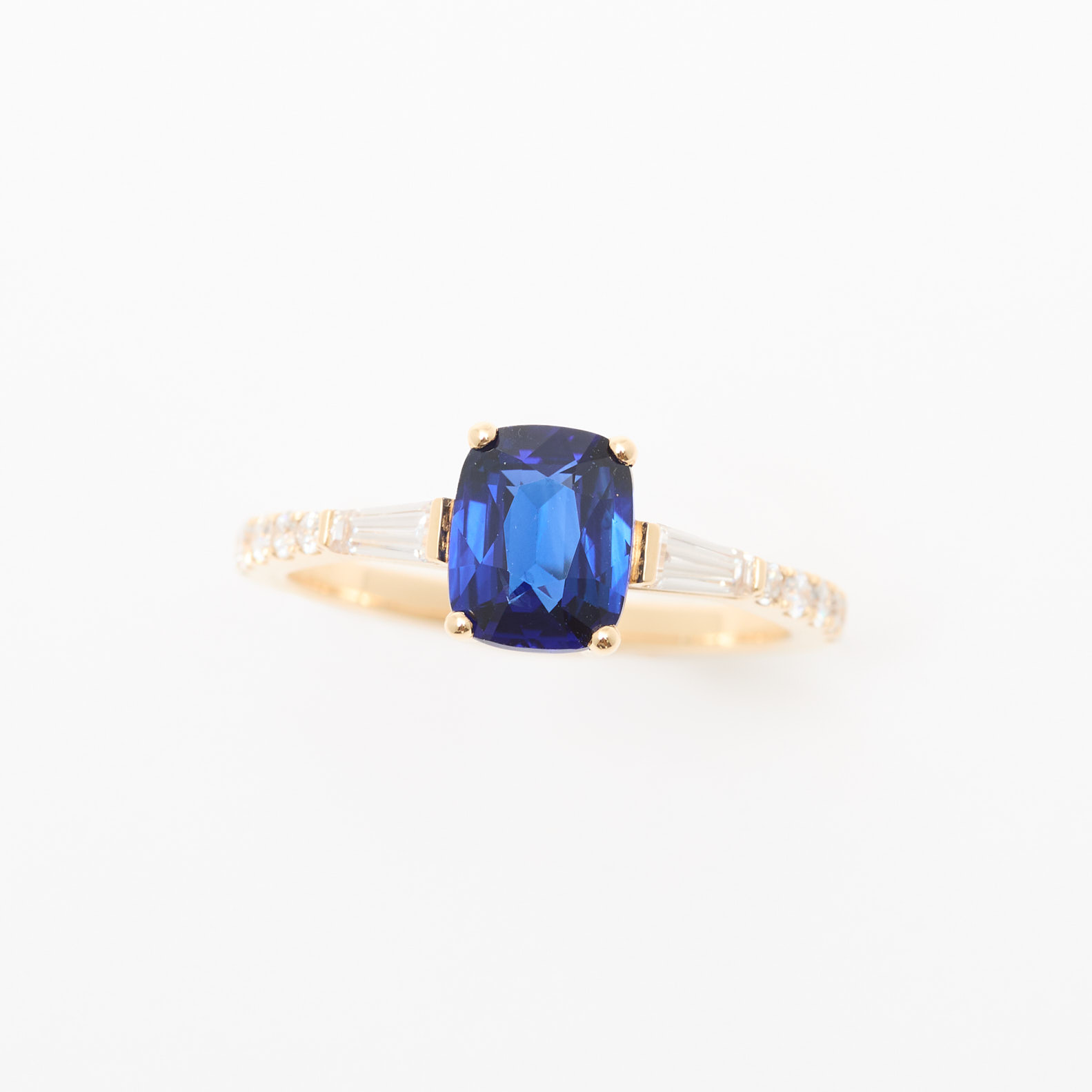 bague saphir peacock