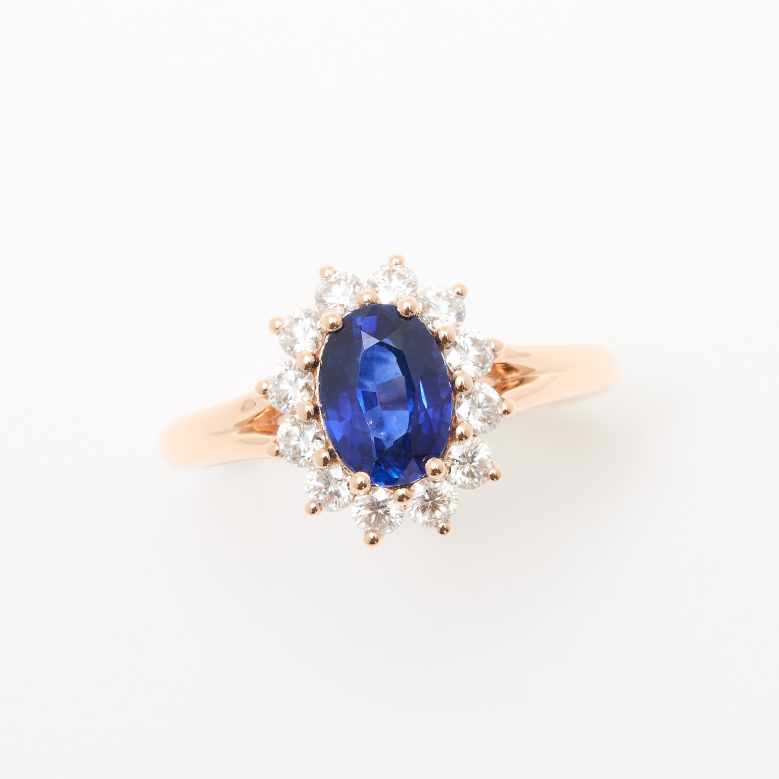 bague saphir peacock