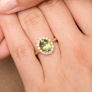 Bague Matara - Saphir Bi-colore 2.53 carats