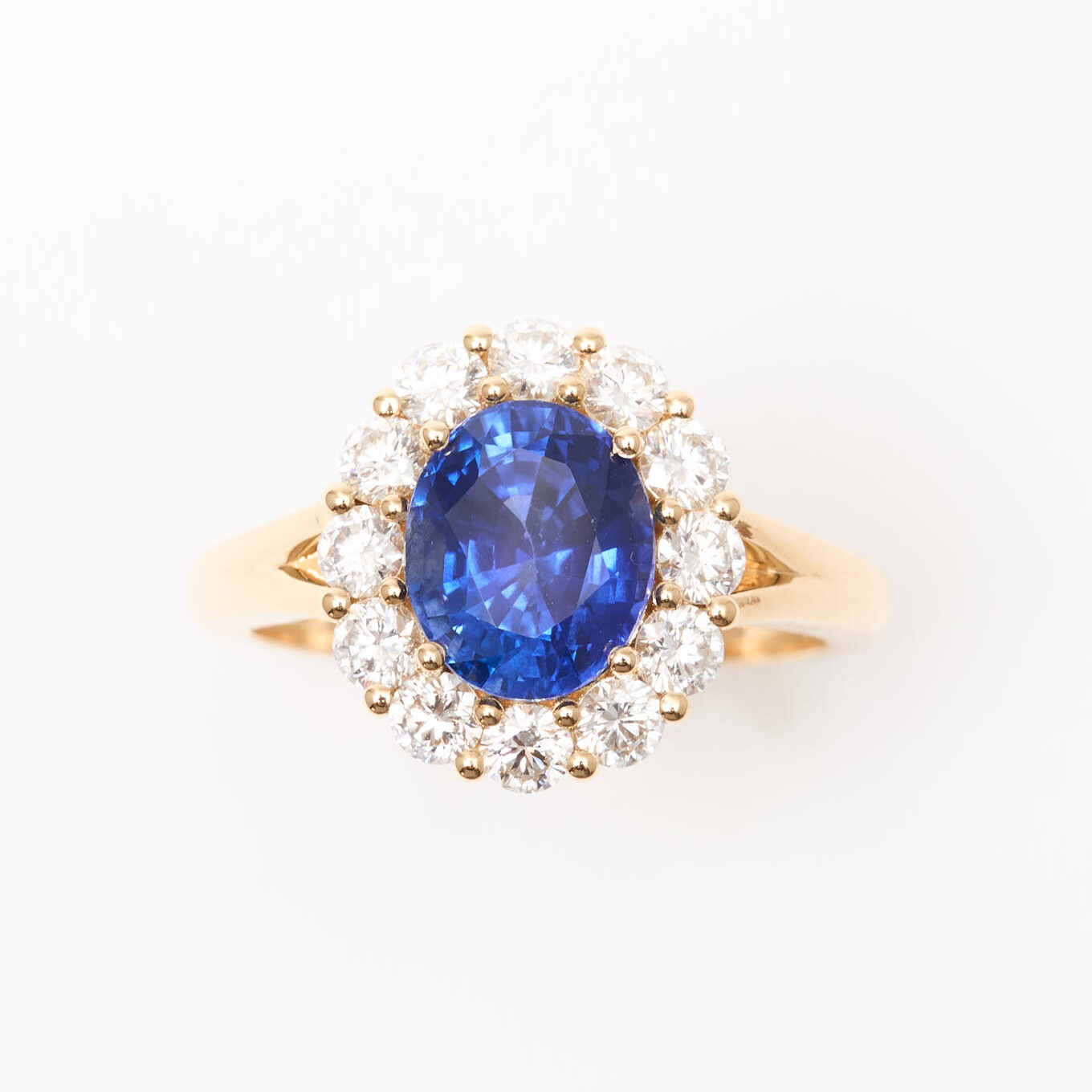bague saphir peacock