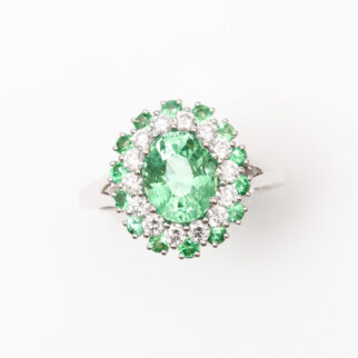 bague tsavorite