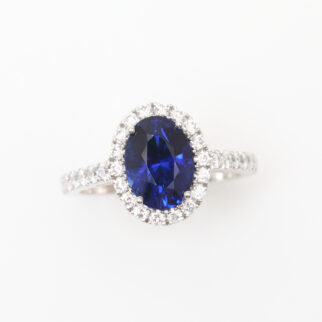 Bague Saphir Bleu