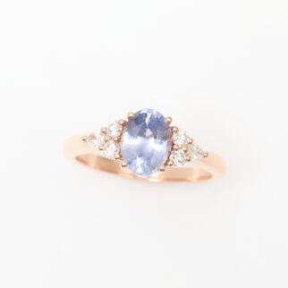 Bague saphir Violet