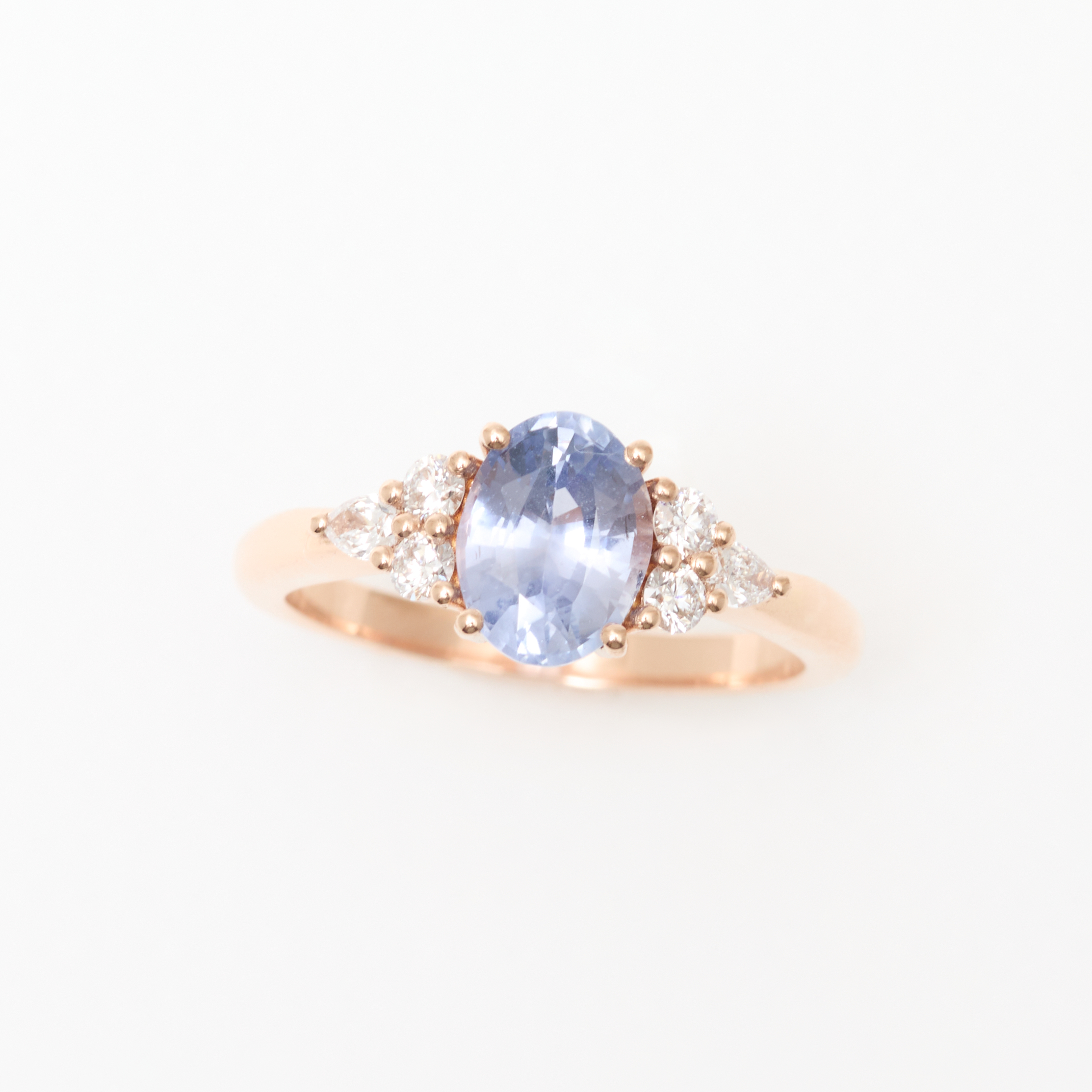 Bague saphir Violet