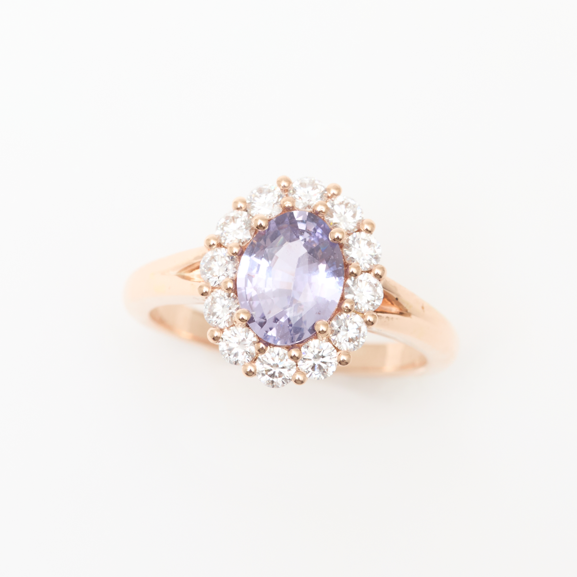 Bague saphir Violet