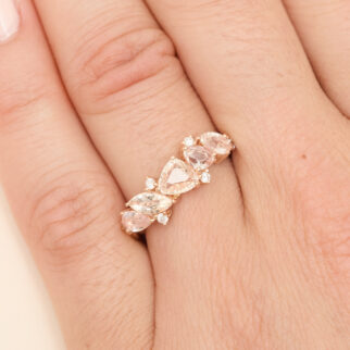 bague saphir pêche