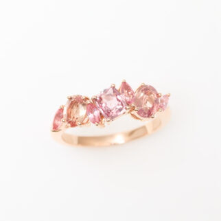 bague saphir padparadscha