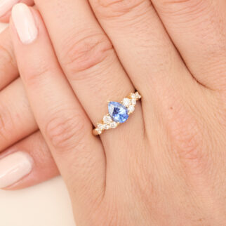 bague saphir