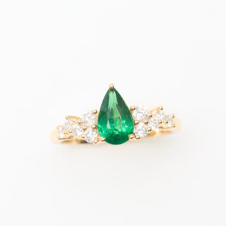bague tsavorite