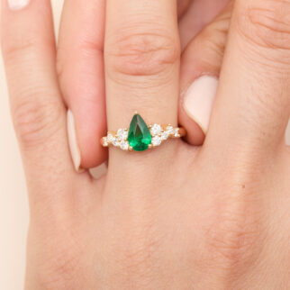 bague tsavorite