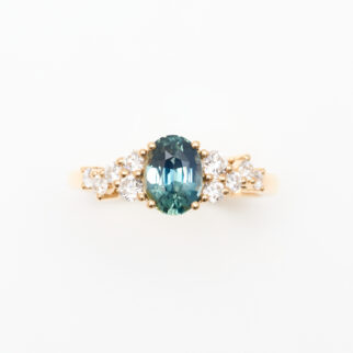 Bague Saphir Teal