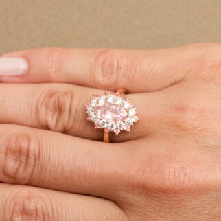 Bague Colombo - Saphir Padparadscha 2.04 carats
