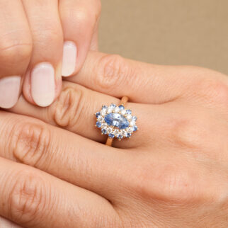 Bague Colombo - Saphir Cornflower 1.50 carats
