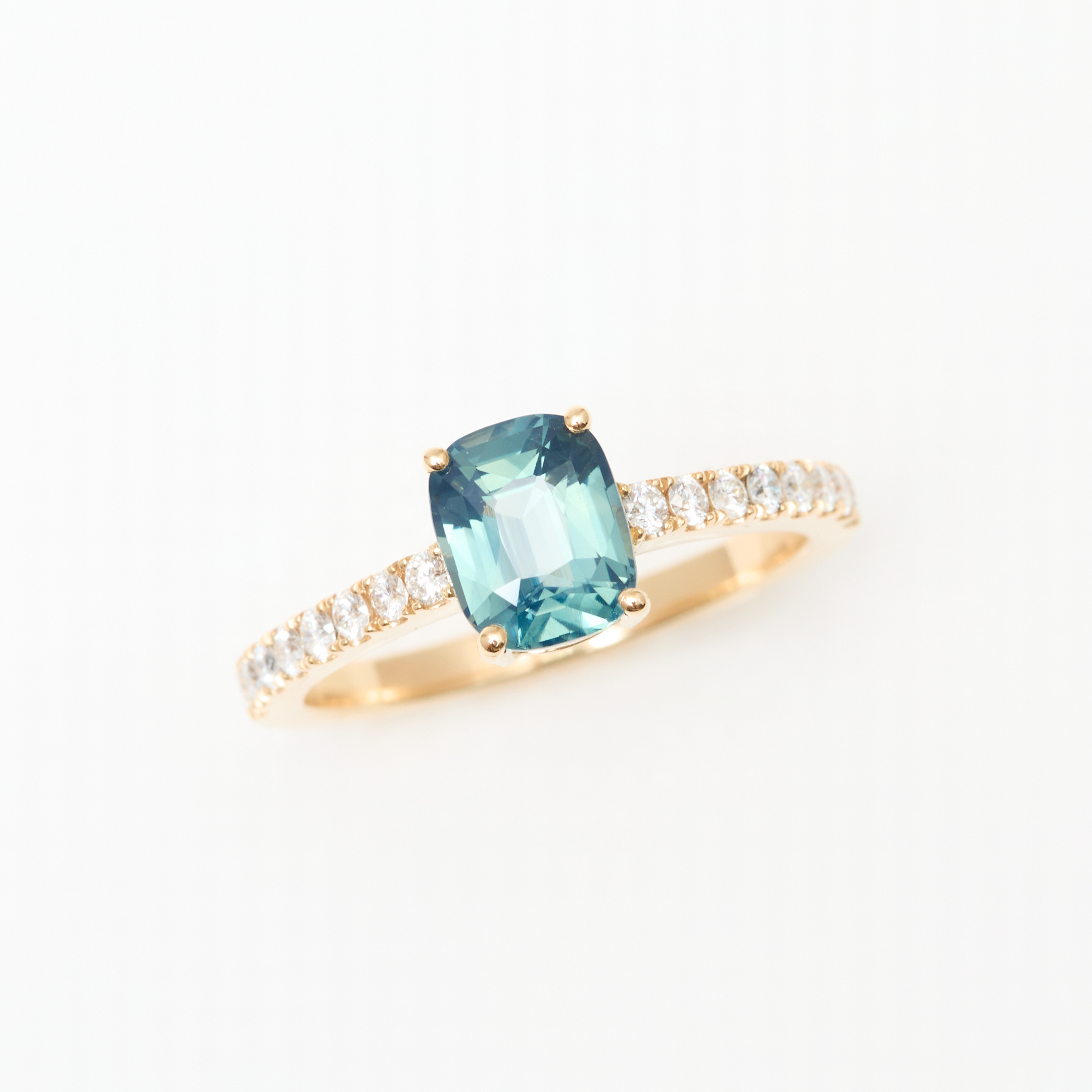 Bague Saphir Teal
