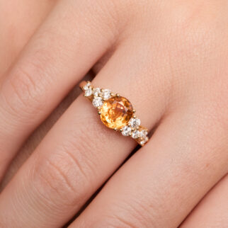 Bague Grenat Mandarin