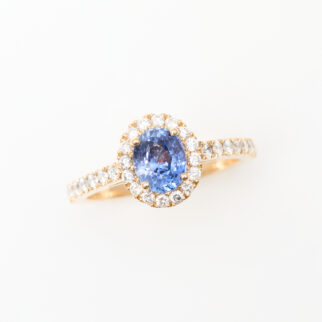 Bague Saphir Bleu