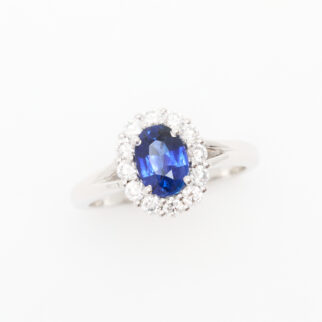 Bague Saphir Bleu