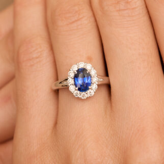 Bague Saphir Bleu