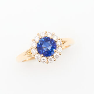 Bague Saphir Bleu
