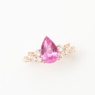 Bague Saphir Rose