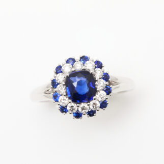 Bague Saphir Bleu