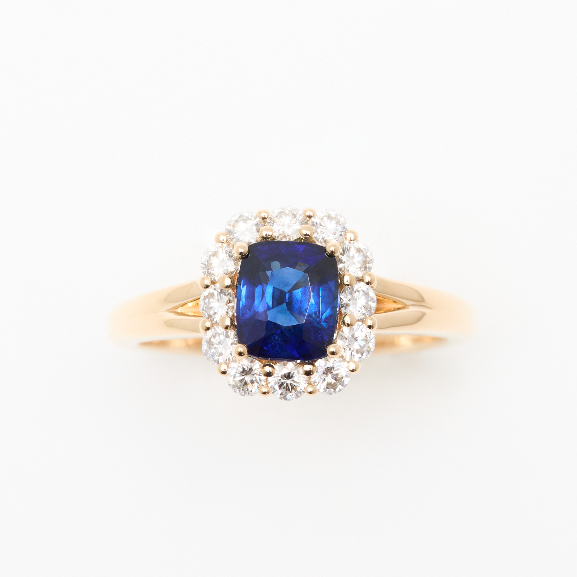 Bague Saphir bleu