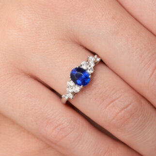 Bague Saphir Bleu