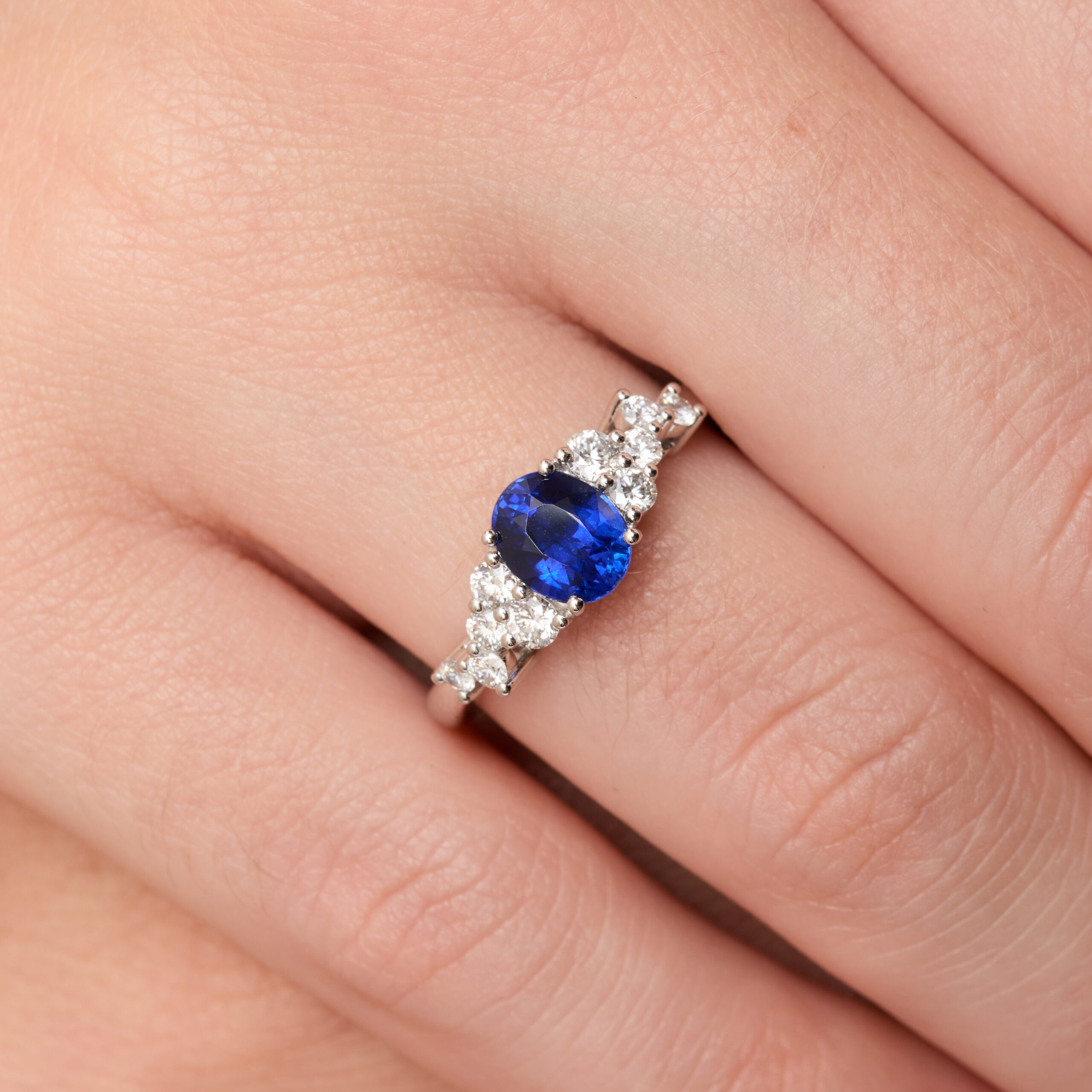 Bague Saphir Bleu