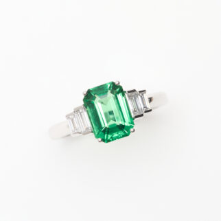 Bague Tsavorite