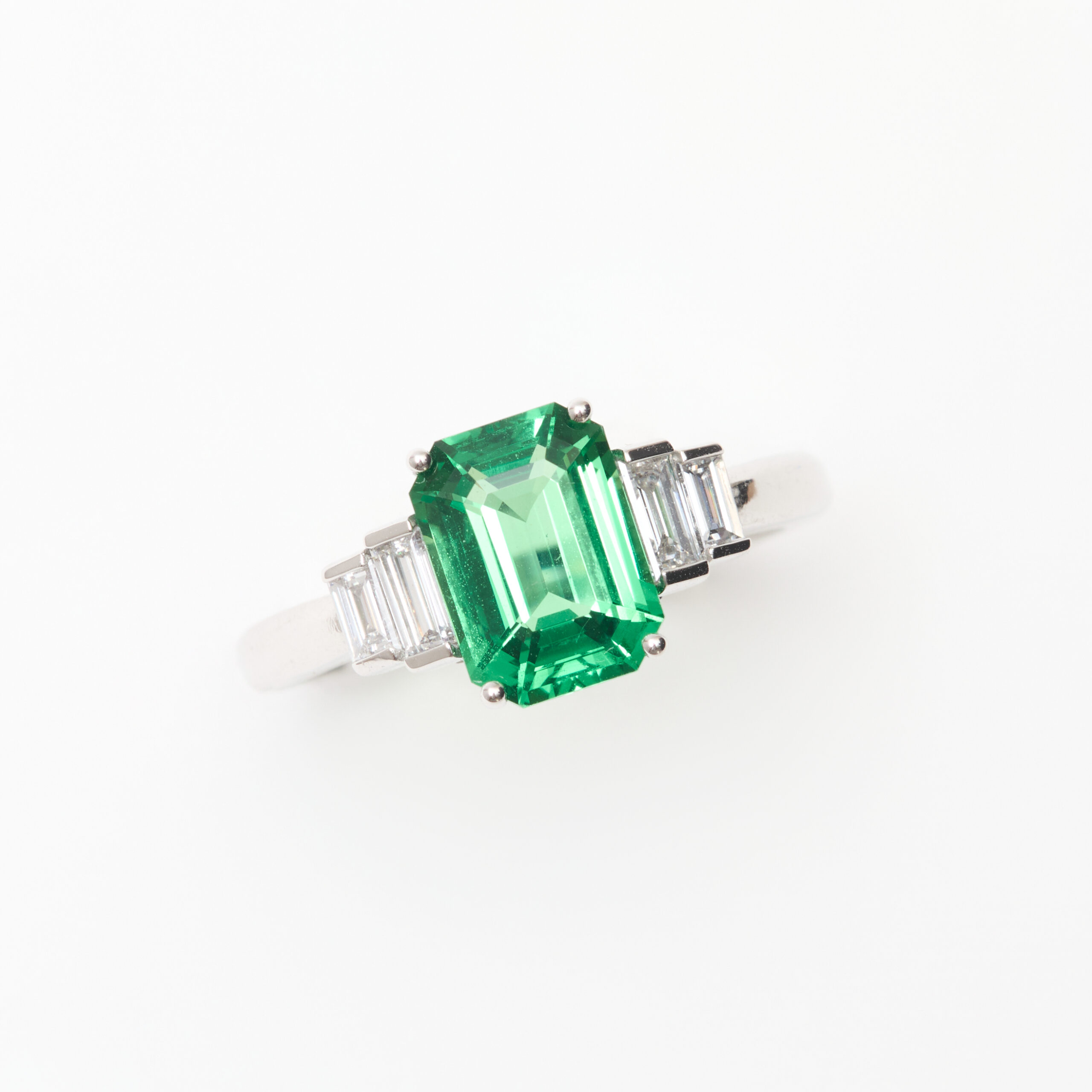 Bague Tsavorite