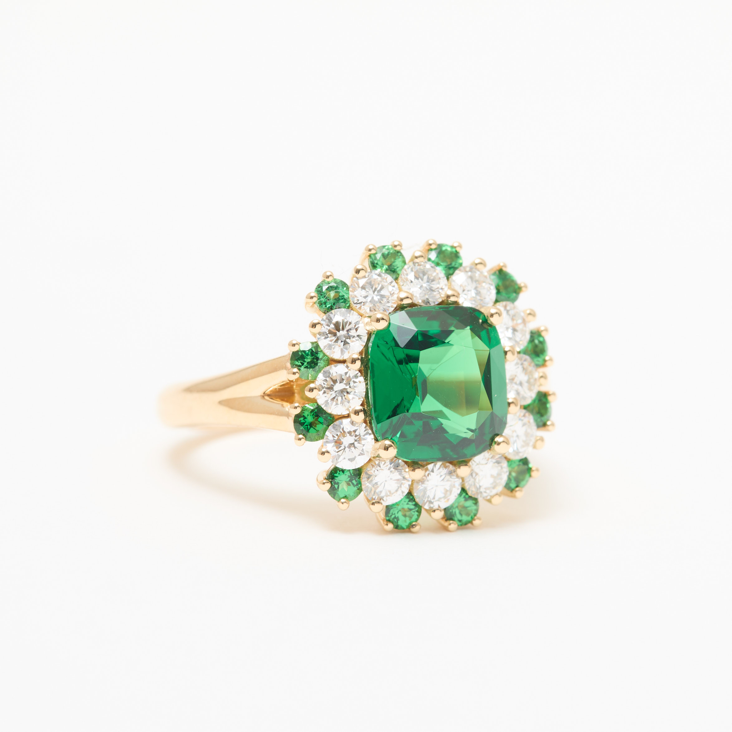 bague colombo tsavorite